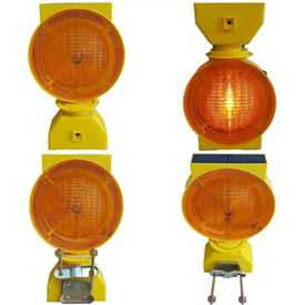 Đ&egrave;n r&agrave;o chắn nhấp nh&aacute;y năng lượng mặt trời 2 mặt 125MM