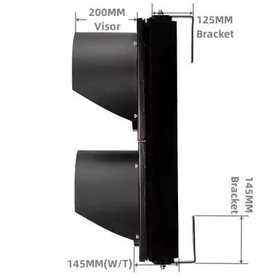 300MM(12 Inch) 2-Aspect Red Green Pedestrian Signal