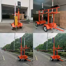 Đ&egrave;n giao th&ocirc;ng di động 300MM l&agrave; thiết bị hỗ trợ người gắn cờ tự động v&agrave; người gắn cờ th&ocirc;ng minh cho người gi&aacute;m hộ