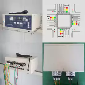 Bộ điều khiển giao thông 220V đầu ra