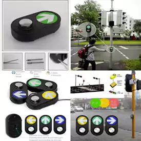 Nút nhấn cho hệ thống qua đường dành cho người đi bộ